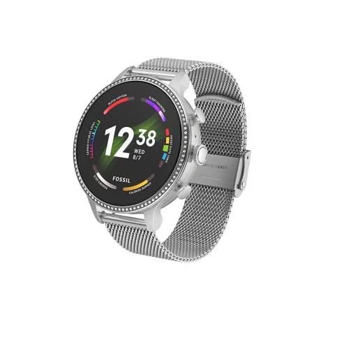 Image of Fossil Gen 6 Smartwatch Digital Black Dial Women's Watch-FTW6083