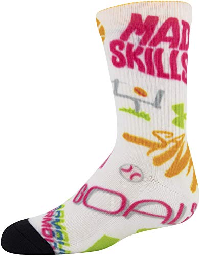 Under Armour Youth Novelty Crew Socks, 2-Pairs3