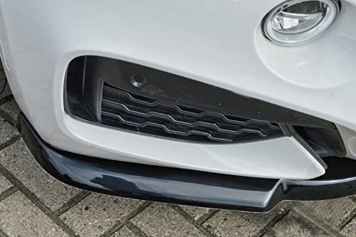 Juption avant pour X6 F16 2014-2019 spoiler bouclier M Sport noir laqué