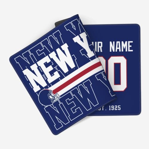 Image of ANTKING New York Mouse Pad Custom Name and Number Desk Pad for Men Women Youth Gifts
