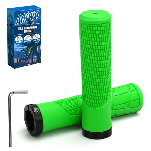 Adiwo 1 Paio Manopole per Mountain Bike, Impugnature per Manubrio
