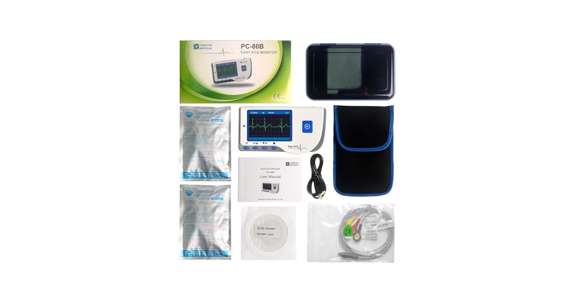 Amazon.co.jp: Prince 80B Easy Handheld Portable Heart Rate