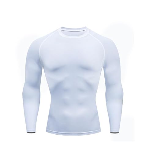 [Robin chan shop] �����Y ���� [UV�J�b�g�E�z������]�R���v���b�V���� �V���c �X�|�[�c �C���i�[ �����j���O �g���[�j���O �t�B�b�g�l�X T�V���c �x�[�X���C���[ �A���_�[�C���i�[ �����V���c �R���v���b�V�����E�F�A (2XL, wh