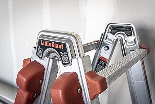 Little Giant Ladders, Trestle Brackets, Ladder Accessory, Aluminum, Fits Most Multi-Position Models, (26999)