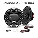 BOSS Audio Systems CH6530B Chaos Series 6.5 Inch Car Door Speakers - 300 Watts Max (per Pair), Coaxial, 3 Way, Full Range, 4 Ohms, Sold in Pairs, Bocinas para Carro