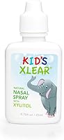 Vista 2 de Xlear Spray nasal salino natural de xilitol para niños, descongestionante diario, hidratante de nariz, 0.75 onzas líquidas (paquete de 2)