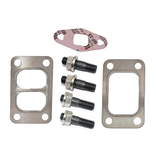 Image of Turbo Mounting Studs Bolts Gasket Set Installation for Dodge Ram 5.9L Cummins 6B 4B3.9L 89-02