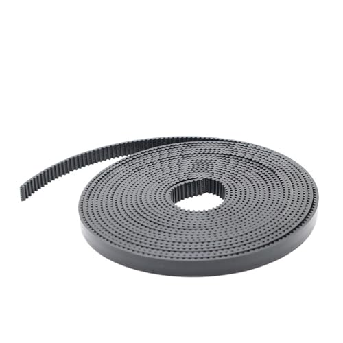 Courroie de distribution ouverte PU acier 30mm noire longue de 5m