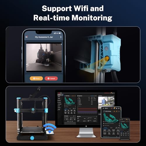 sovol sv06 plus ace 3d printer open source 500mms max high speed 3d printers fully auto leveling with camera upgraded structure planetary dual gear direct drive large volume 118x118x138 inch