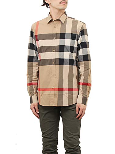 [BURBERRY] [バーバリー] メンズ シャツ アーカイブベージュ (ヴィンテージチェック柄) SOMERTON 80102131 110124 A7028 ARCHIVE BEIGE IP CHK XL [並行輸入品]