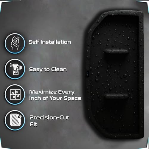 Image of BLUE JAY Parcel /Dicky Tray Compatible for MG Windsor EV (SEP 2024-Till Date) | Injection Moulded OEM Type Adjustable Parcel Tray | Rare Luggage Cover | Black