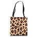 Womens Leopard Print Pattern Tote Bag