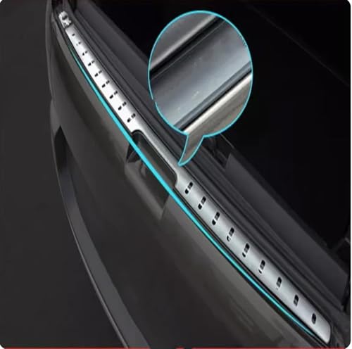 Bande roulement pare-chocs Peugeot 3008 2013-2016 pour protéger le coffre lors des sorties en famille - 5