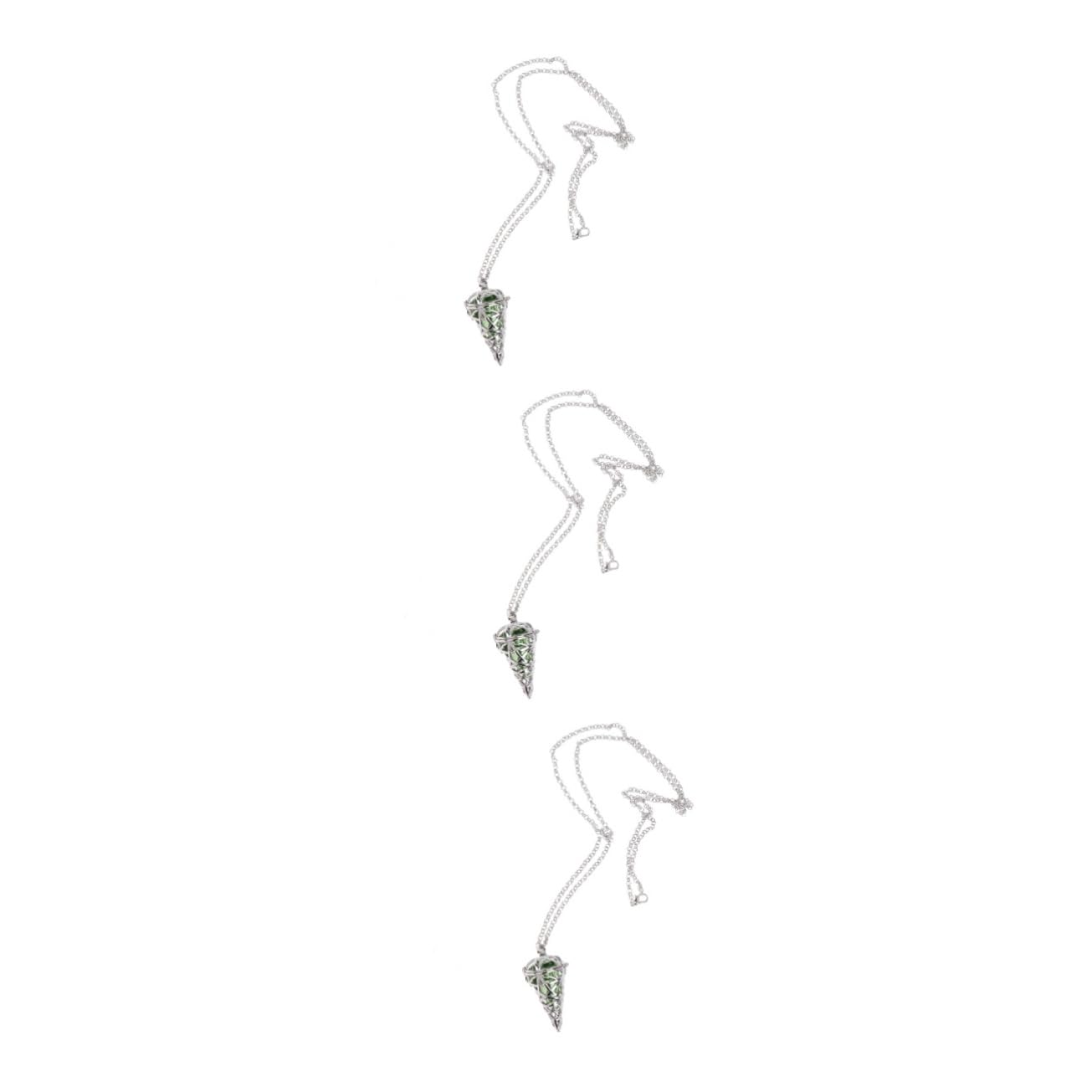 GALPADA Pendente Conico Collane Girocollo Da Donna Gioielli Pendente Scavato Collana Di Aromaterapia Ciondolo Olio Essenziale Collane Di Coppia Diffusori Per Oli Essenziali