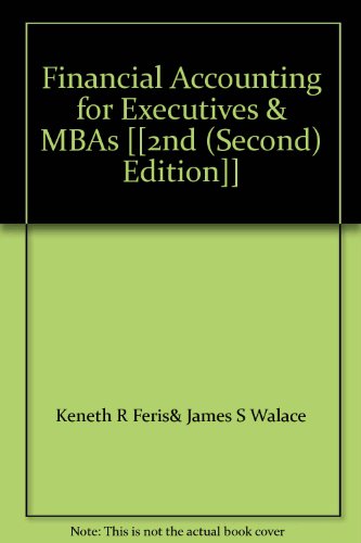Financial Accounting for Executives & MBAs" [[2nd (Second) Edition]]
