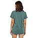 Cicy Bell Women's Dandelion Print T Shirts Cute Graphic Tees Short Sleeve Summer Cotton Tee Tops Green