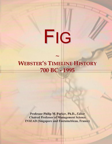  Fig: Webster\'s Timeline History, 700 BC - 1995