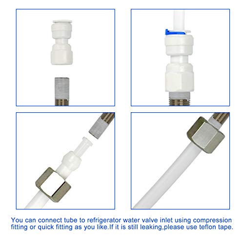 image for FS-TFC Ice Maker Installation Kit and Fridge Water Line Connection for