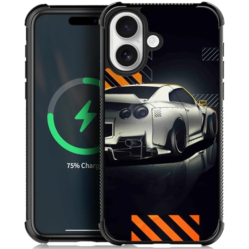 Pinsheng iPhone 17pP[X MagSafeΉ Y/{[CYp l⋭ h~ TCht[ ~ \tgیP[X iPhone 17 6.3C` X[p[J[p