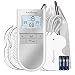 ArchMage Easy to Use TENS Unit Muscle Stimulator with HD Screen, Dual Channel, 4 Electrode Pads, 5 Modes, 16 Intensity Level for Pain Relief Therapy, Pocket Size, FDA Cleared