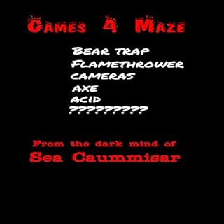 Games 4 Maze Audiolibro Por Sea Caummisar arte de portada