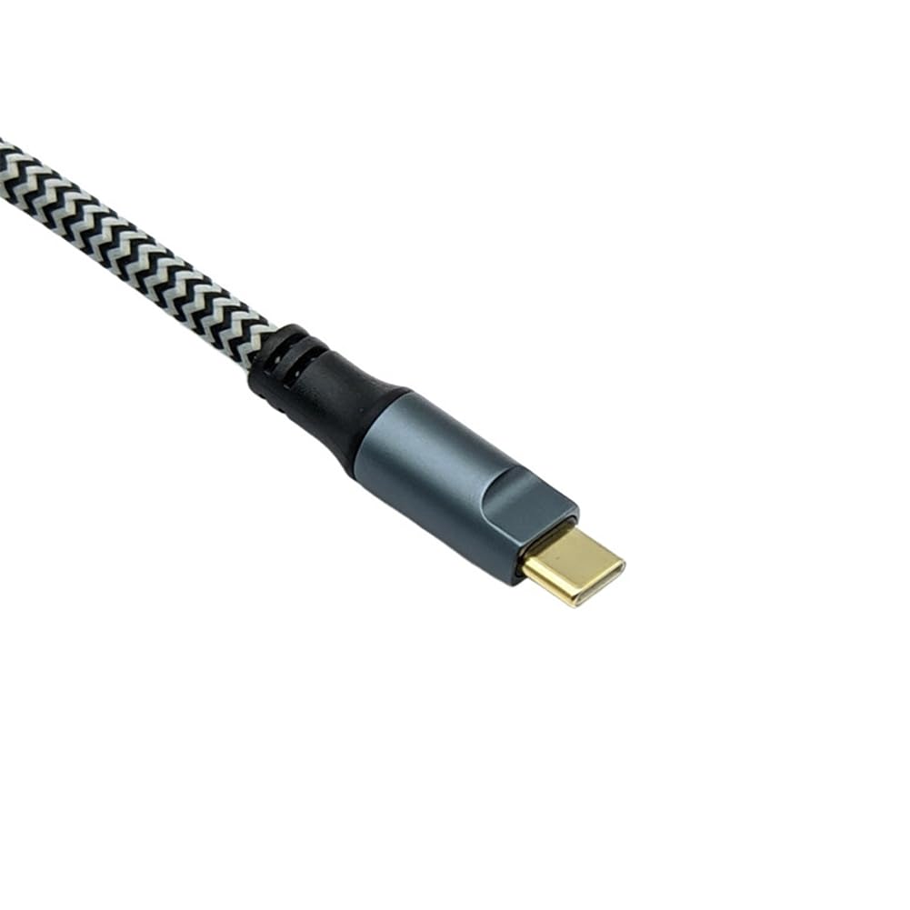 Pleciony kabel audio USB-C na optyczny z platerowanymi złączami - do/soundbar, głośników i systemów kina domowego