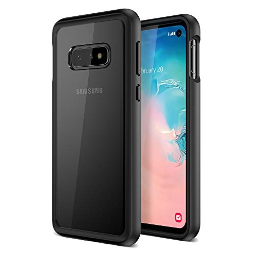 Maxboost Galaxy S10e Case HyperPro Series with Heavy Duty GXD-Gel Protection [Black/Clear] [PowerShare