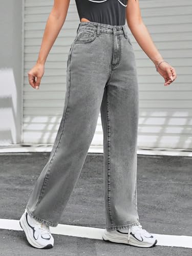 Image of KOTTY Women's Relaxed Fit Mid Rise Cotton Lycra Blend Stretchable Jeans