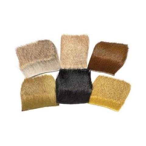 Veniard Deer Hair, Short and Fine, Dyed, for fly tying, Deer Hair, Fly Tying (Natural Brown) Cover