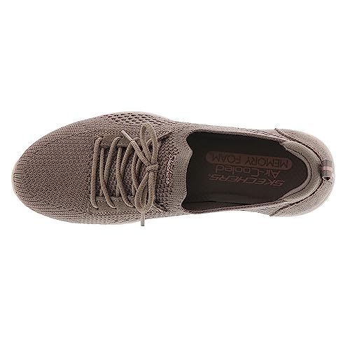 Skechers Skechers Women's Newbury St - Casually, Dark Taupe, 8
