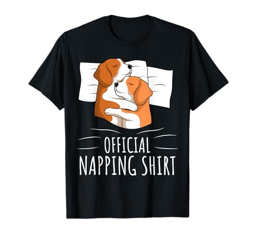Sleeping Beagle Dog Lover Figurine officielle pour amoureux des chiens T-Shirt