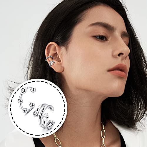 Lolias 20 Pcs Ear Cuff Earrings For Women Chain Earrings Cartilage Helix Cuff Earring Leaf Flower Non Piercing Earring #TOP1