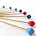 Deluxe Filipino Syatong Chato Game - 2 Rattan Stick Sets: 2pc - Long, 2pc Short larong, Pinoy