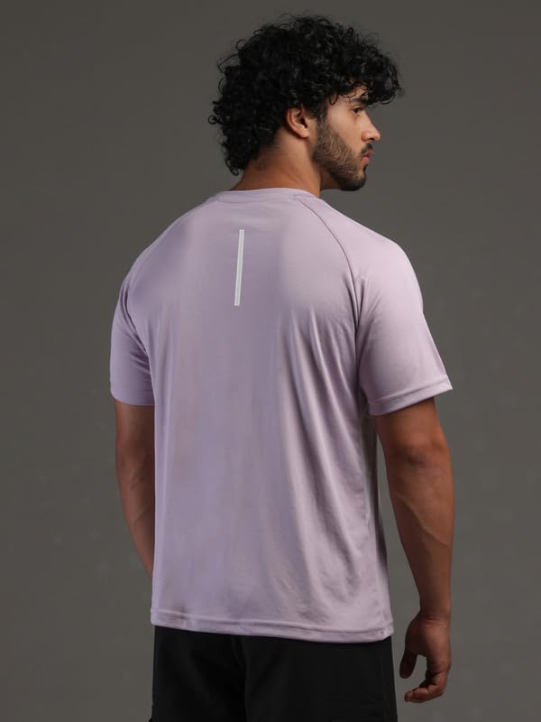 Image of CHKOKKO Gym Tshirt for Men Workout Regular Fit Sports Activewear Man Tshirts with Round Crew Neck and Half Sleeves for Yoga Running&Outdoor Activities