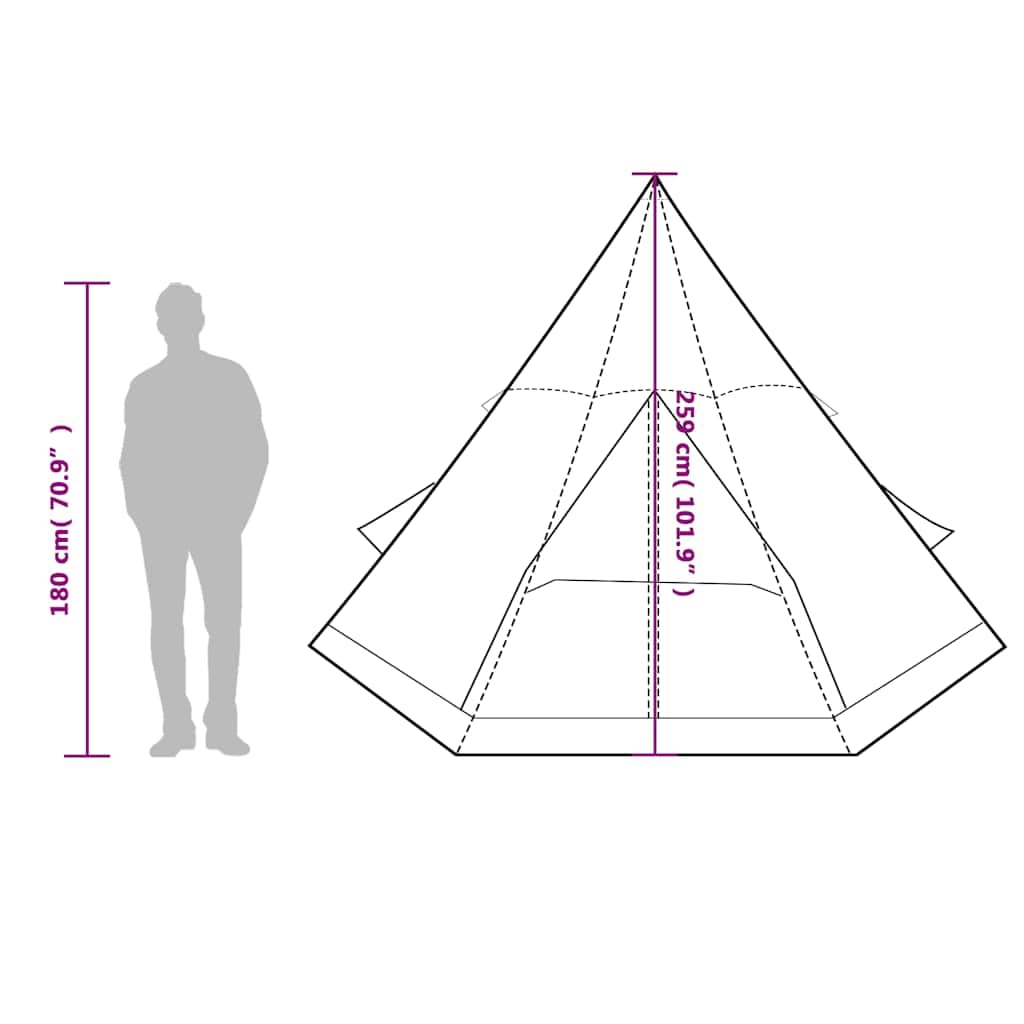 vidaXL Tente de Camping tentes de Camping Tente