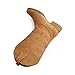 DREAM PAIRS Women's Cowboy Boots Mid Calf Cowgirl Boots Embroidery Stitched Square Toe Western Boots TAN Size 8 SDMB2220W