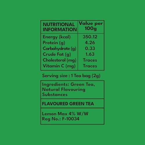 Image of Celest Green Tea | Green Tea for Weight Loss | Lemon Flavour | 25 Teabags