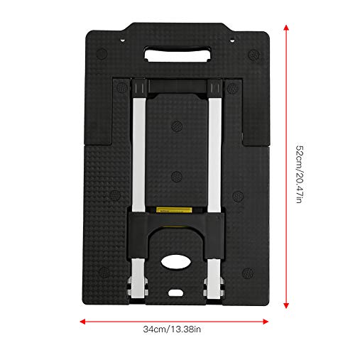 Carretilla plegable portátil con 7 ruedas miniatura 4