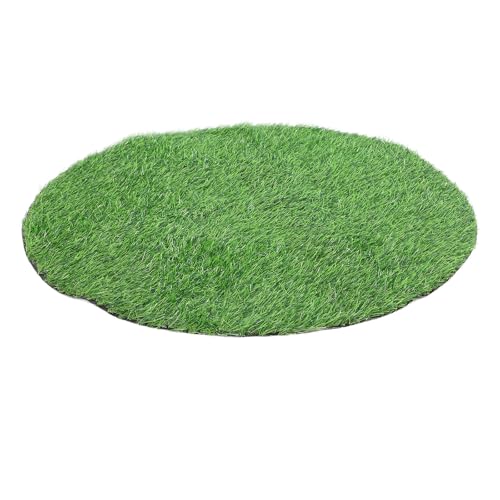 Gazon synthétique rond pour nappe décorative de table extérieure - 2