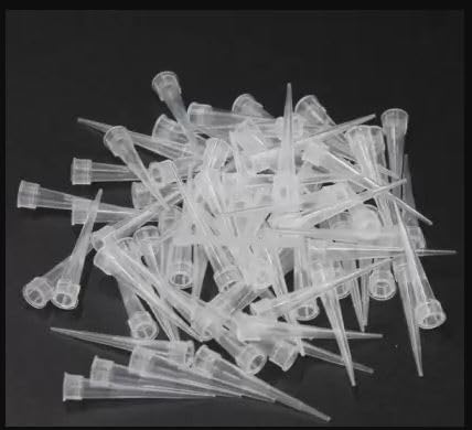 Microtips 1 ML (1000μL) Graduated, Pack of 500 Pcs (White)