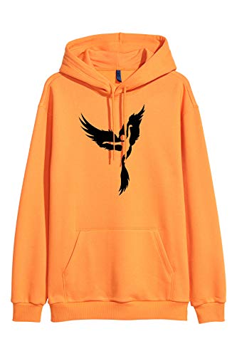 Image of More & More Unisex Kid's Cotton Hoodie Sweatshirt with Pocket Full Sleeves Hooded Neck Solid Pattern Regular Fit and Standard Length | Kids Hoodies for Casual