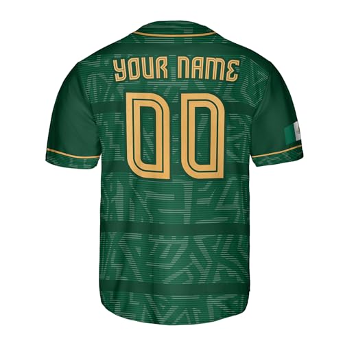 Custom Mexico Jerseys for Men, Custom Mexico Baseball Jersey Men, Mexico Jersey Men, Mexico Jersey Baseball miniatura 6