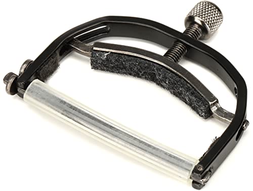 Paige Musical Products »Original Capo P-6E-Wide » Capodastre pour Guitare Acoustique – 6-Cordes – Large – Finition: Ebène Noir - Les Beatles, Paul McCartney, John Lennon, RIngo Starr, George Harrison Paige Musical Products"Original Capo P-6E-Wide" Capodastre pour Guitare Acoustique - 6-Cordes - Large - Finition: Ebène Noir – Image 4