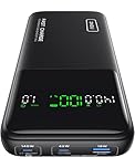 INIU 140W 27000mAh Portable Charger for Laptop & Phone, Mini Power Bank with PD QC Fast Charging (USB-C in/Out) - High Capacity Electronics Battery Pack for iPad, Samsung, Travel, Camping