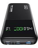 INIU Power Bank, 27000mAh 140W Caricatore Portatile Ricarica Rapida, PD3.1 Batteria Esterna Powerbank Compatibile con MacBook Pro iPhone 16 15 14 Plus Pro Max Galaxy S23 Ultra Steam Deck iPad etc