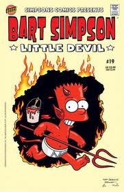 Unknown Binding Bart Simpson #19 Little Devil Book