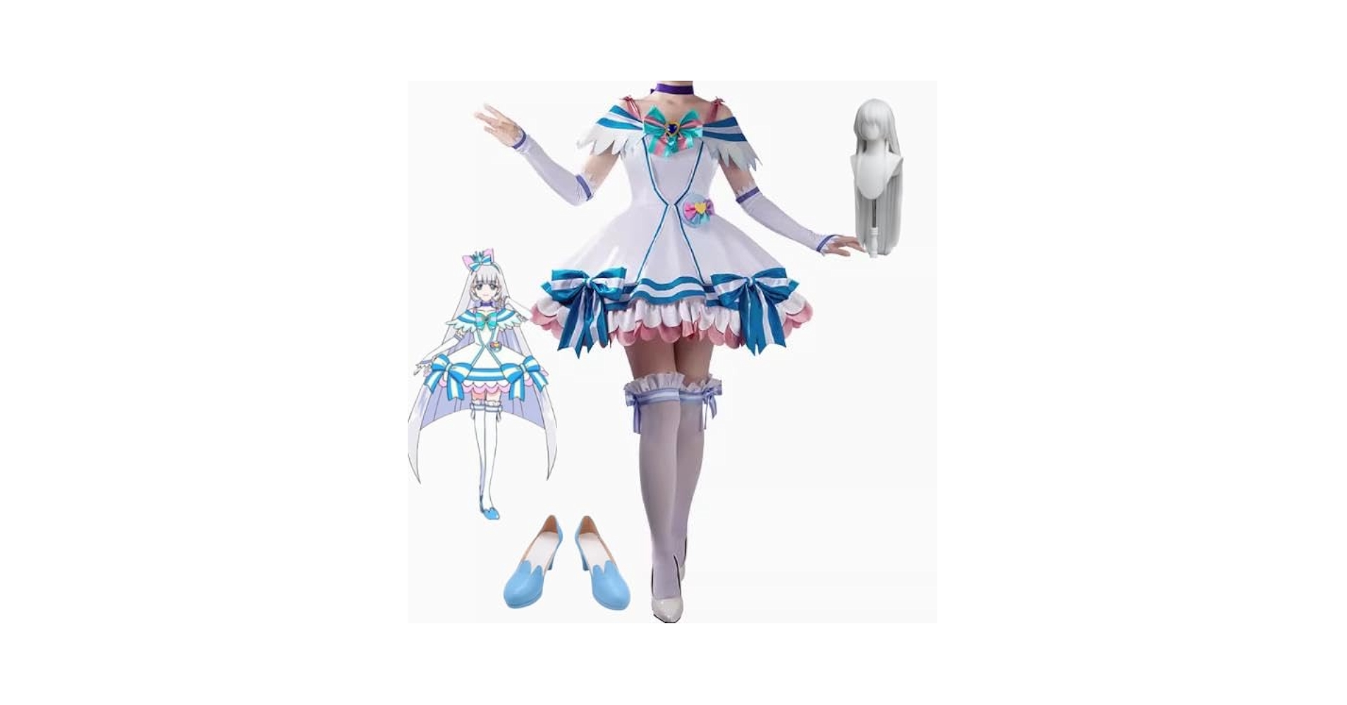 Amazon.co.jp: 【AGOS】「ウィッグ 、靴付き」わんだふる