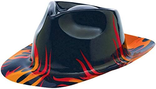 Party Flames Fedora Hat 