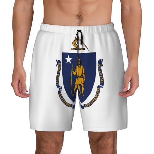 Short de bain homme Massachusetts idéal pour la plage et le sport de plage