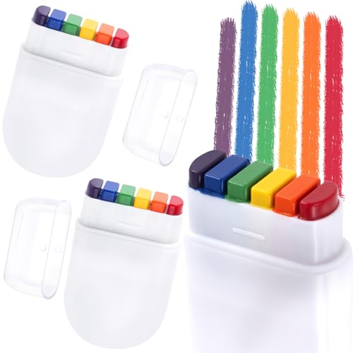 Lekgavd 2 piezas de pintura corporal para cara de arcoíris, suministros de maquillaje de orgullo, crayones de pintura facial para el día del orgullo, celebraciones, festivales para hombres y mujeres